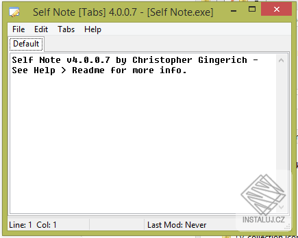Self Note