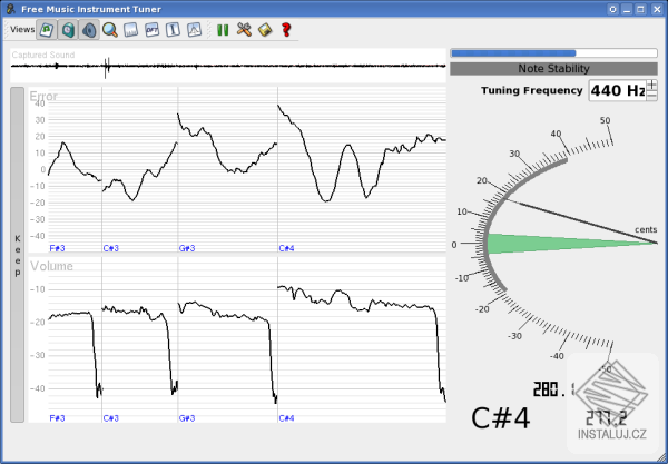 Free Music Instrument Tuner