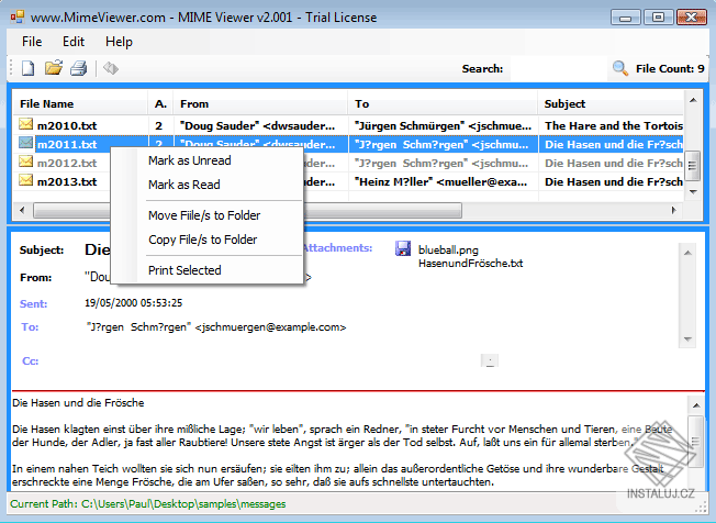 Mime Viewer