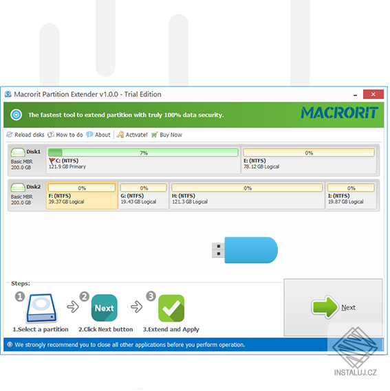 Partition Extender Free Portable