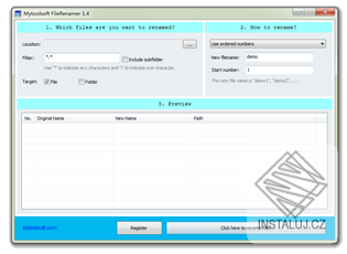 Mytoolsoft FileRenamer