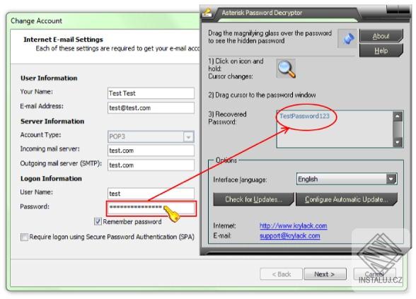 Asterisk Password Decryptor