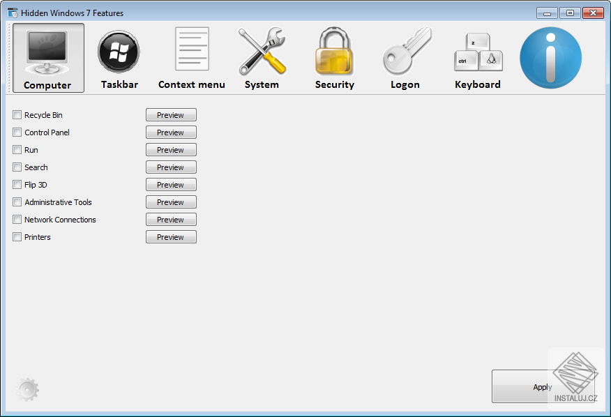 Hidden Windows 7 Features