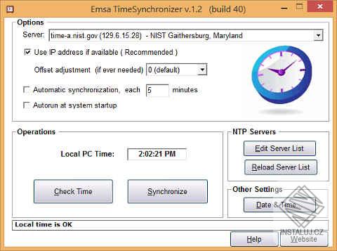 Emsa TimeSynchronizer