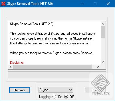 Skype Removal Tool