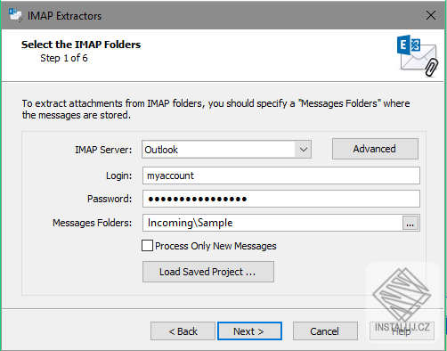 IMAP Extractors