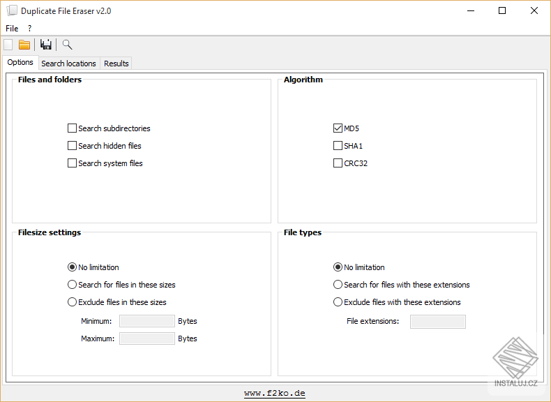 Duplicate File Eraser