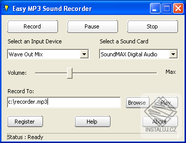Easy MP3 Sound Recorder