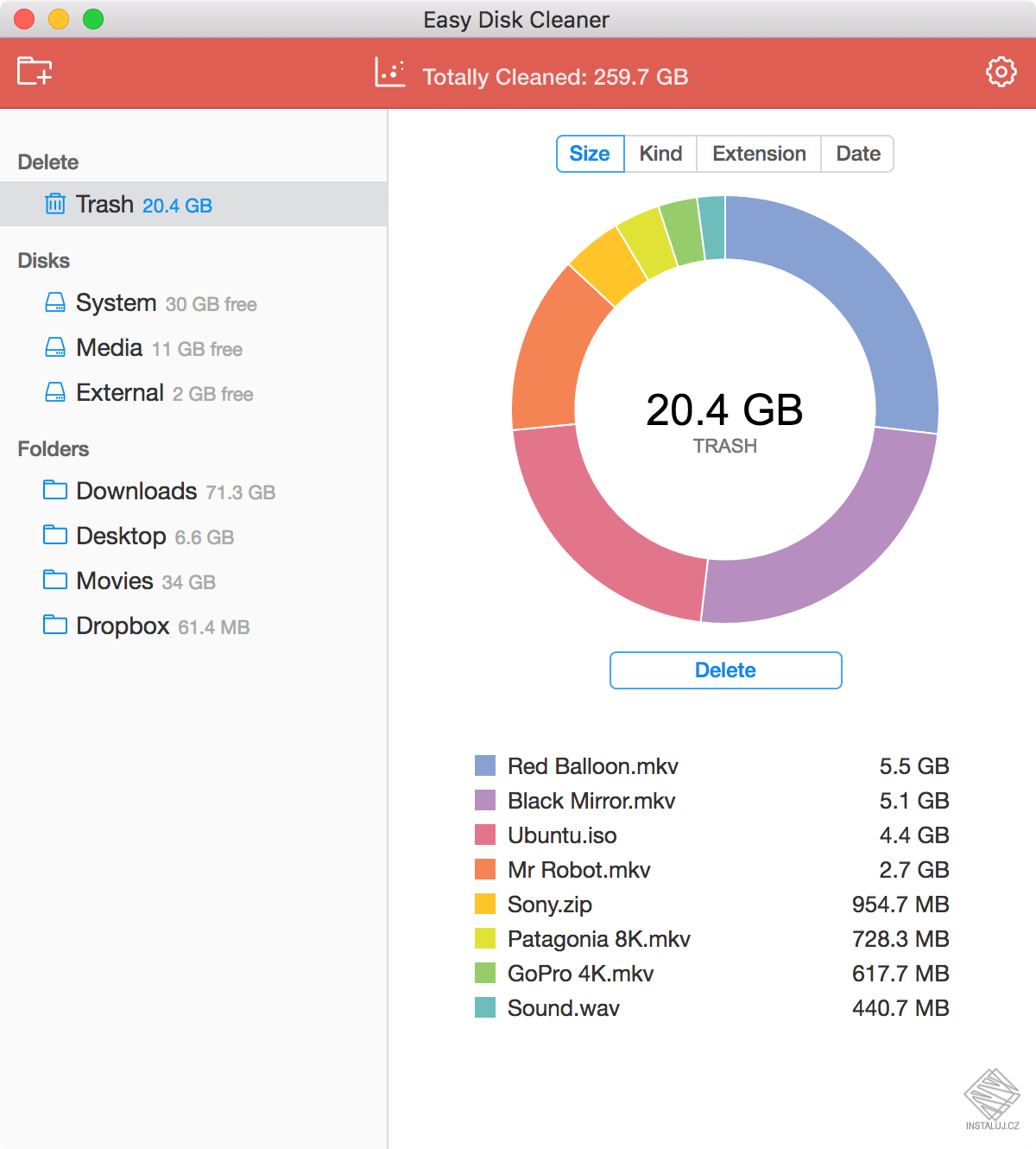 Easy Disk Cleaner