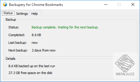 Backupery for Chrome Bookmarks