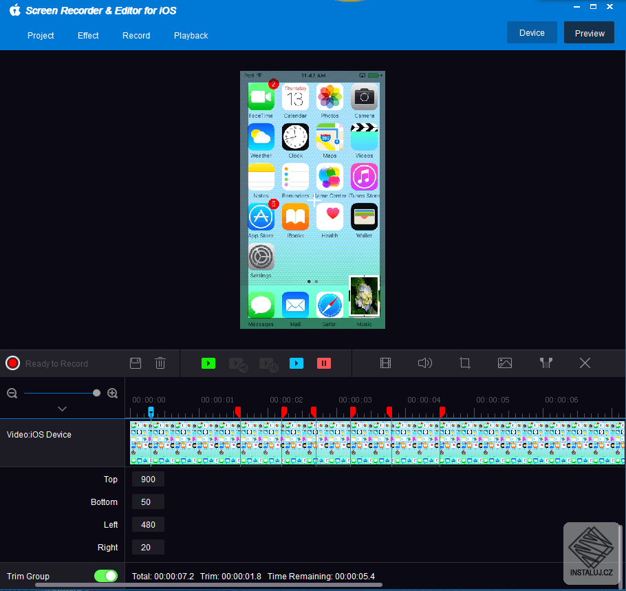 DVDFab Screen Recorder & Editor for iOS