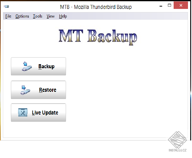 Mozilla Thunderbird Backup