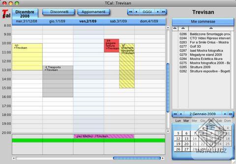 Time tracking calendar