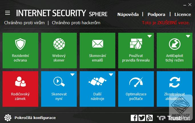 Trustport Internet Security Sphere