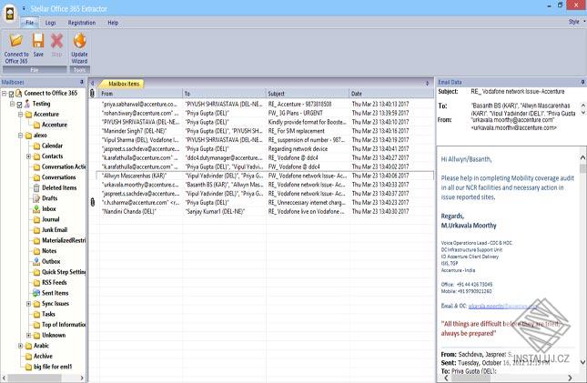 Stellar Office 365 Extractor