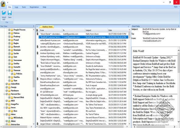 Stellar NSF to PST Converter
