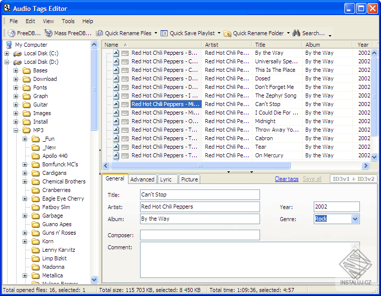 ABF Audio Tags Editor