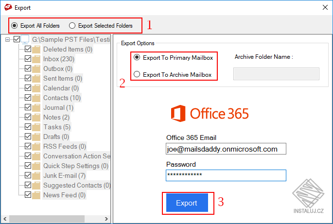 MailsDaddy PST To Office 365 Migration Tool
