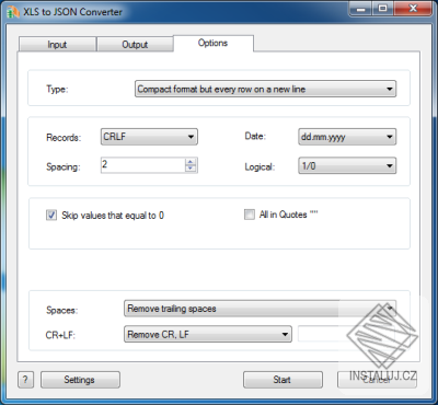 XLS to JSON Converter