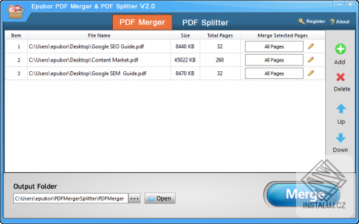PDF Merger & PDF Splitter