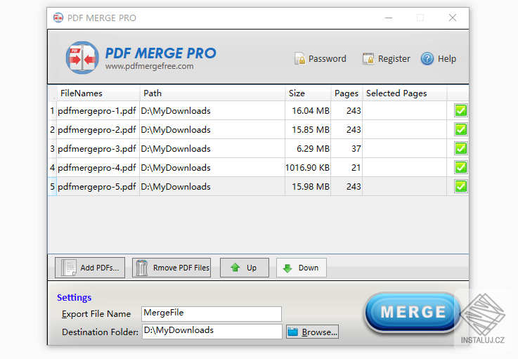 PDF Merge Pro