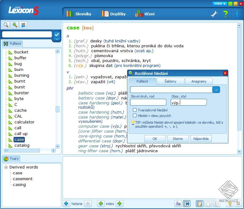 Lexicon 7 Anglický technický slovník