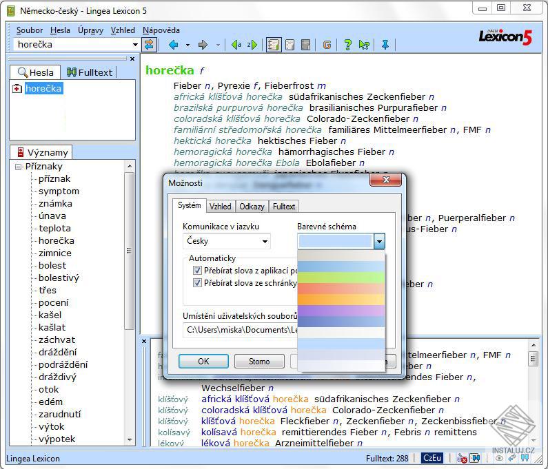 Lexicon 5 Německý lékařský slovník