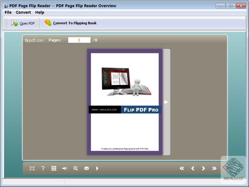 PDF Page Flip Reader