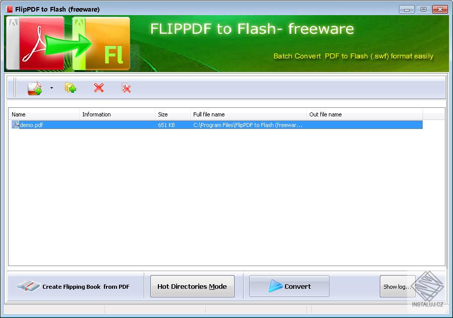 Free PDF to Flash Converter
