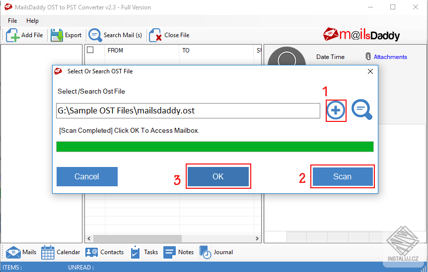 MailsDaddy OST to PST Converter