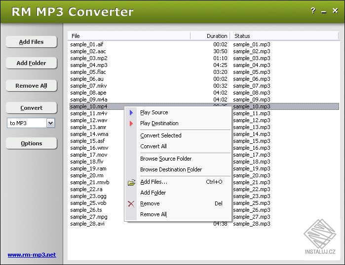 Hoo Technologies - RM MP3 Converter