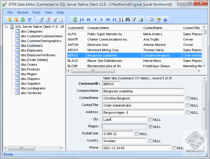 DTM Data Editor
