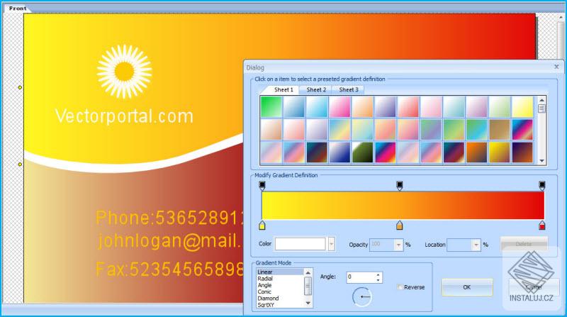 EximiousSoft Business Card Designer Pro