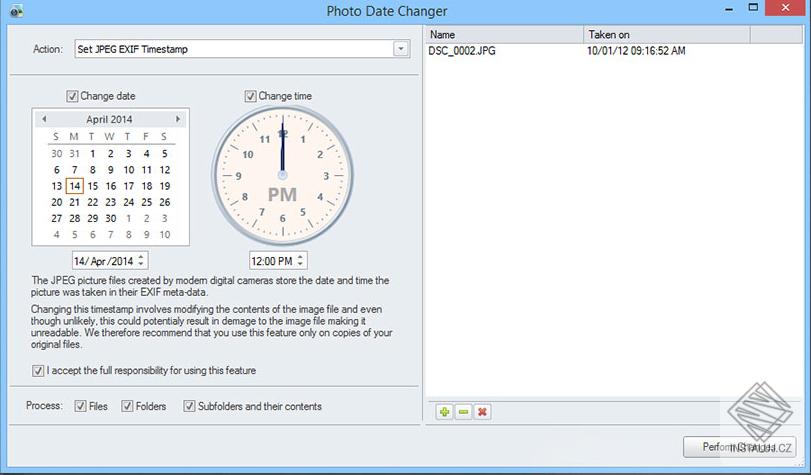 Photo Date Changer for Windows