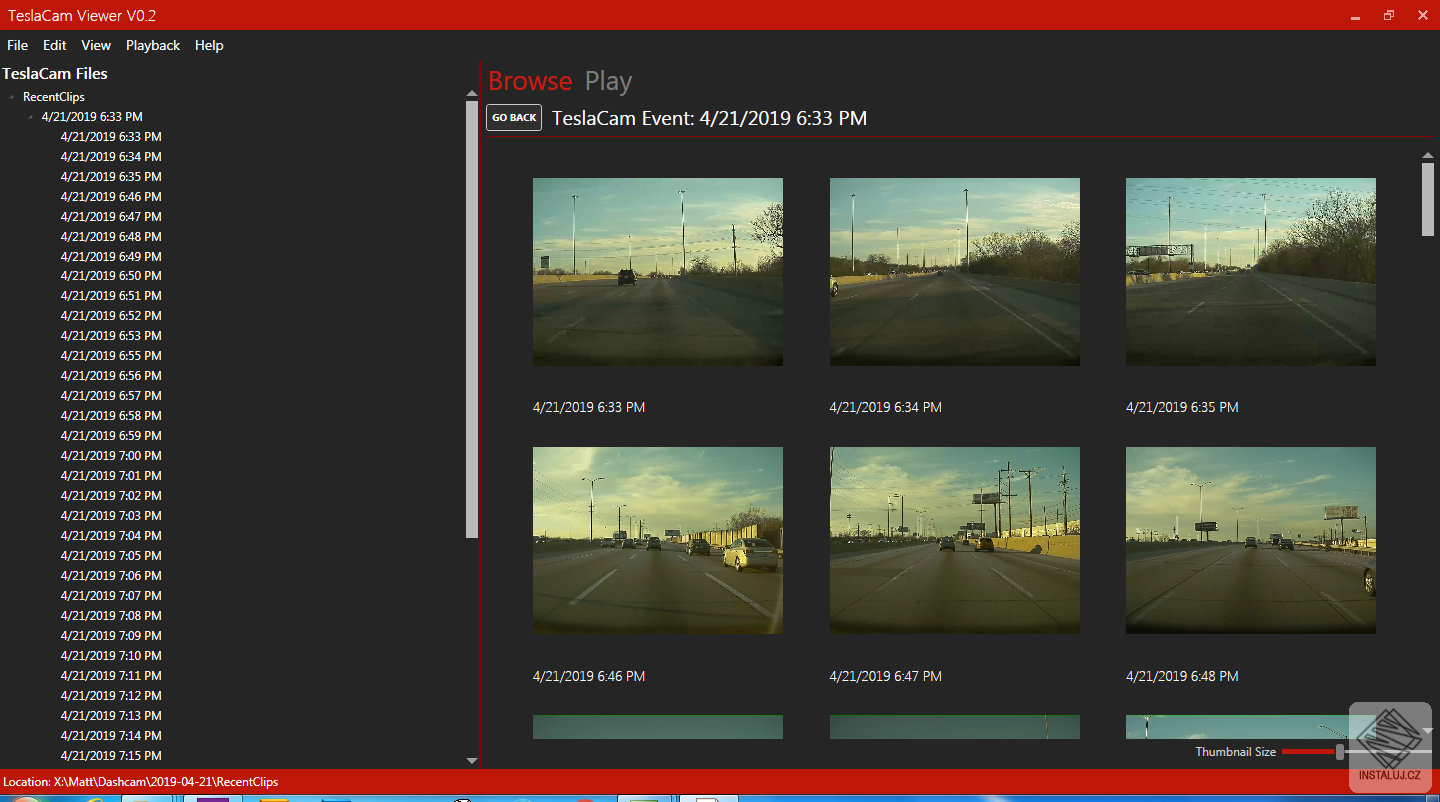 TeslaCam Viewer