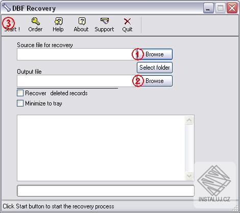 DBF Recovery
