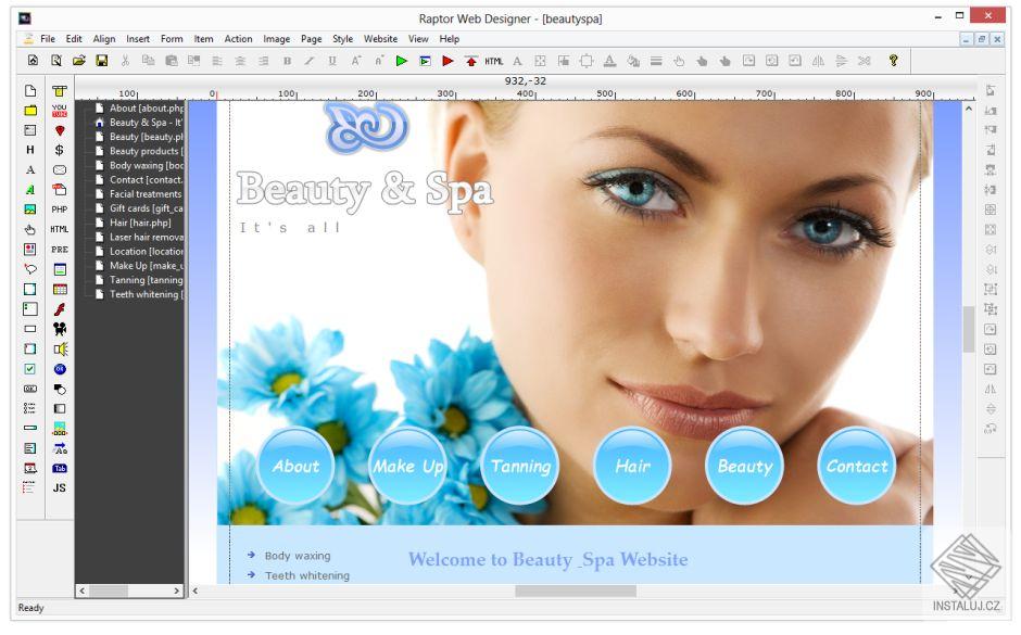 Raptor Web Designer