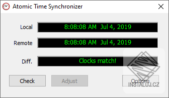 Atomic Time Synchronizer