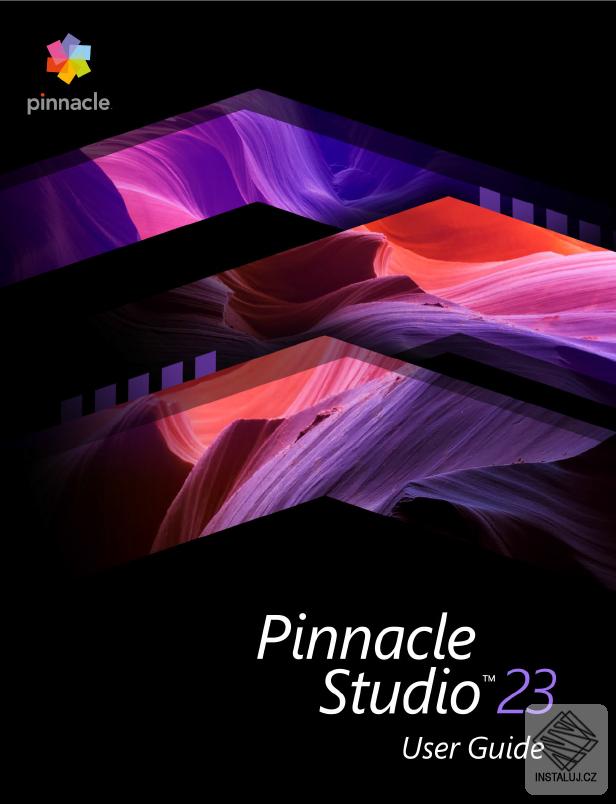 Manuál Pinnacle Studio 23