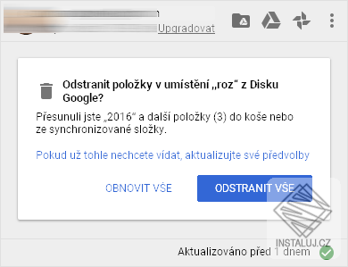 Backup and Sync from Google