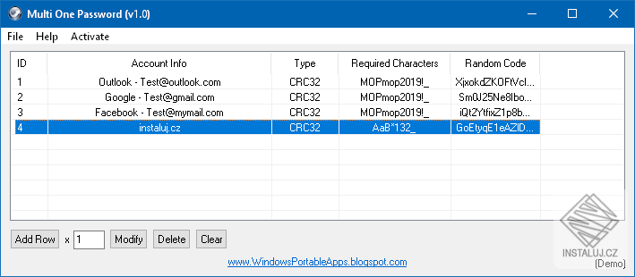 Multi One Password