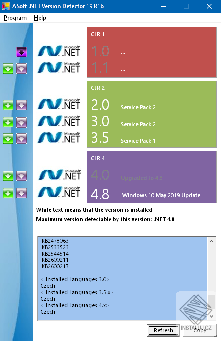 .NET Version Detector