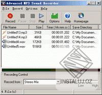 Advanced MP3 Sound Recorder