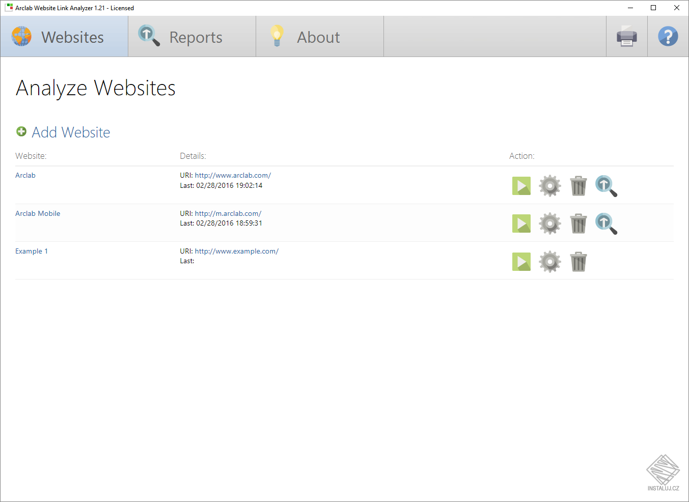 Arclab Web Link Analyzer