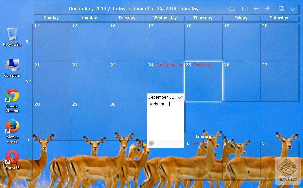 Calendar Desktop