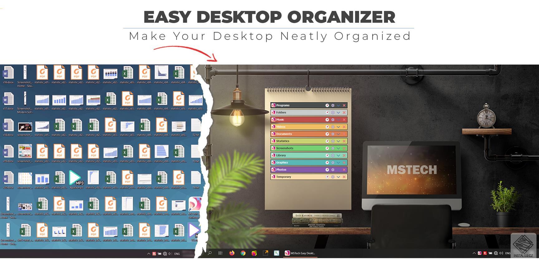 MSTech Easy Desktop Organizer