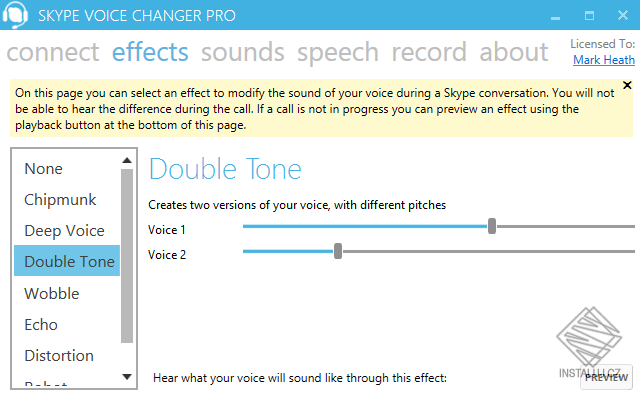 Skype Voice Changer Pro
