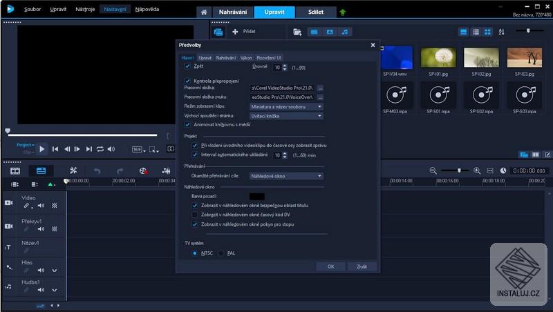 Corel VideoStudio Pro - čeština