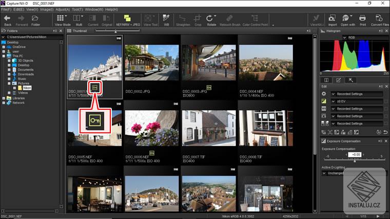 Nikon Capture NX-D - čeština