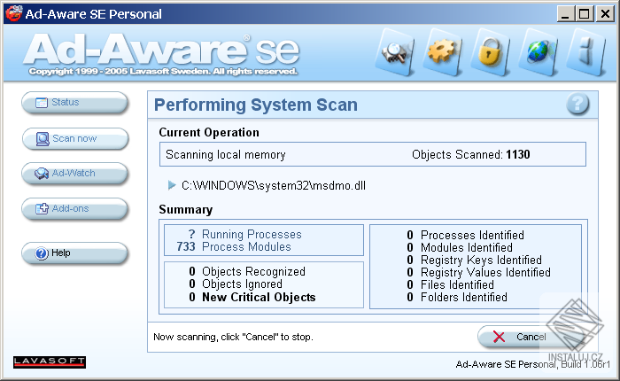 Ad-aware SE Personal - čeština